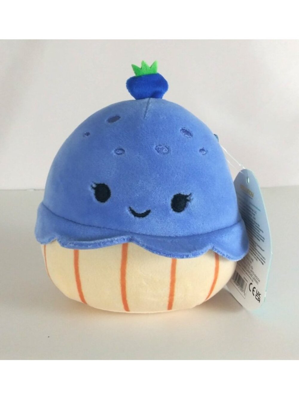 NWT Squishmallows Breakfast Squad Jova The Blueberry Muffin 5" Plush